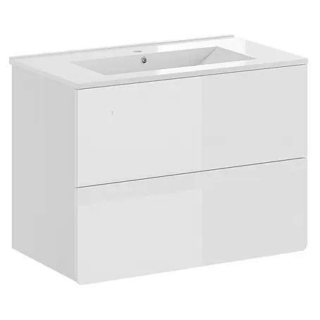 Vicco  Badmöbel-Set Izan Weiß 2 Teile