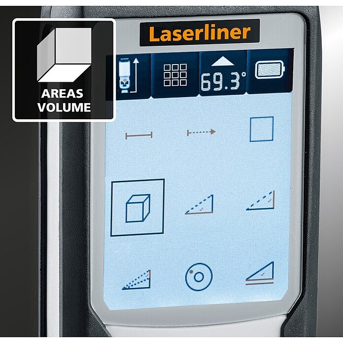 Laserliner Laserafstandsmeter LaserRange-Master i5 (Meetbereik: 0,05 - 50 m, Meetnauwkeurigheid: ± 1,5 mm) | BAUHAUS