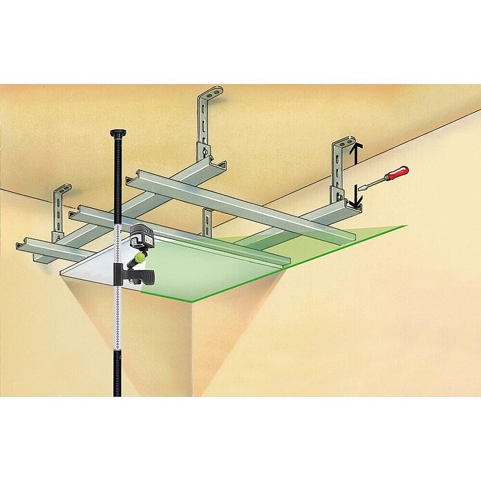 Laserliner Kruislijnlaser SmartCross-Laser GX Set 300 cm (Met statief, Schroefdraad statief: ¼″) | BAUHAUS