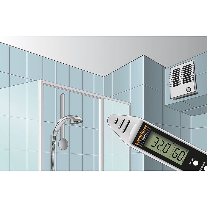 Laserliner Hygrometer ClimaPilot (Vochtmeting) | BAUHAUS