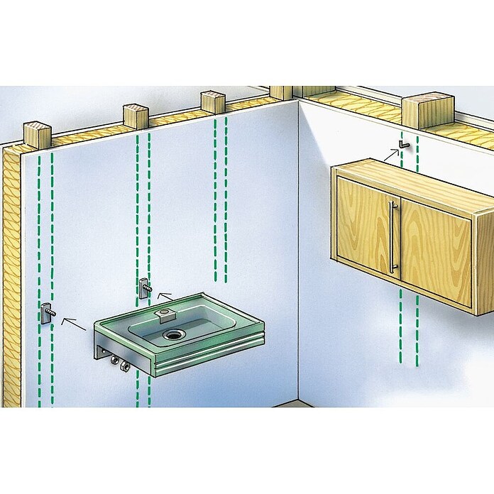 Laserliner Metaal- en leidingdetector StarSensor Plus (l x b x h: 52 x 140 x 74 mm) | BAUHAUS