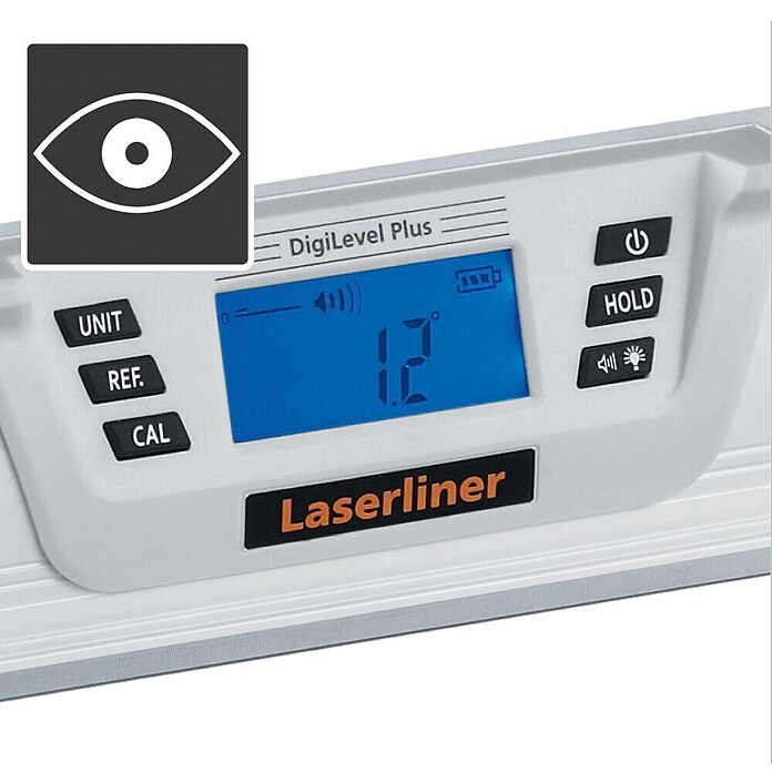 Laserliner Digitale waterpas DigiLevel Plus 25 cm (Akoestisch signaal) | BAUHAUS