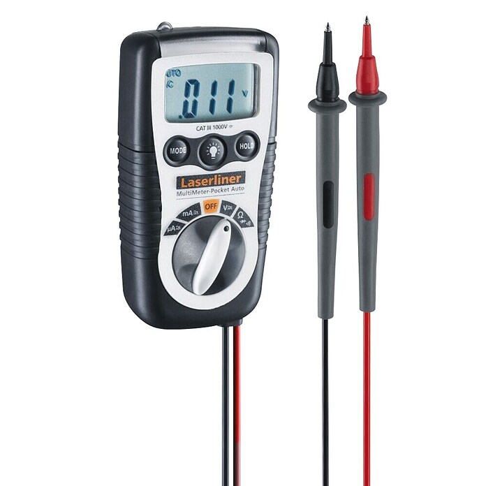Laserliner Digitale multimeter MultiMeter-Pocket (Akoestisch signaal, IP64) | BAUHAUS