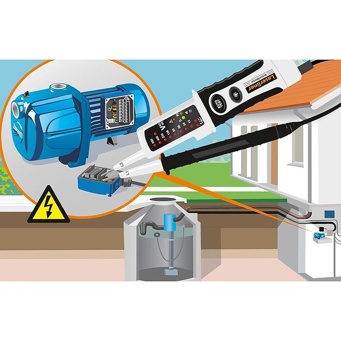 Laserliner Spanningstester ActiveMaster (l x b x h: 40 x 75 x 265 mm, IP64) | BAUHAUS