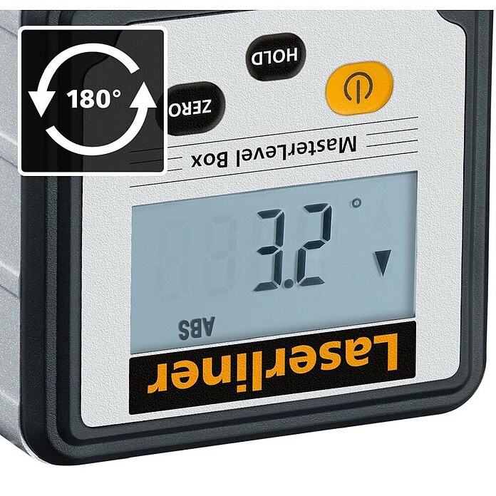 Laserliner Digitale waterpas MasterLevel Box (l x b x h: 28 x 59 x 59 mm) | BAUHAUS