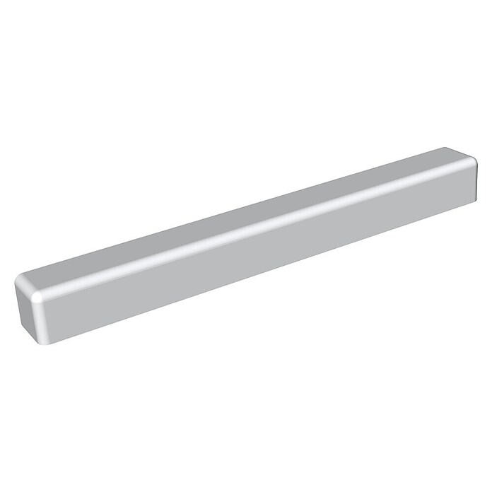 HB Composite Hoekstuk boeideel (l x b x h: 310 x 40 x 40 mm, Pvc, Wit) | BAUHAUS