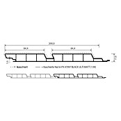 HB Composite Gevelplaat (l x b x d: 6.000 x 200 x 17 mm, Corriander Oak) | BAUHAUS