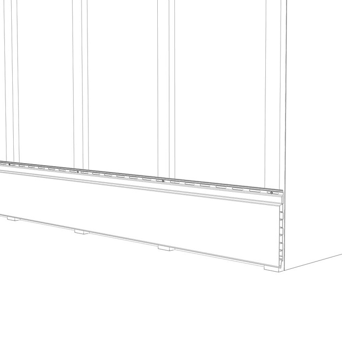 HB Composite Startprofiel alu (l x b x d: 3.000 x 50 x 17 mm, Aluminium) | BAUHAUS