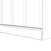 HB Composite Startprofiel alu (l x b x d: 3.000 x 50 x 17 mm, Aluminium) | BAUHAUS