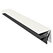 HB Composite Hoekprofiel 2-delig (l x b x h: 6.000 x 50 x 50 mm, Pvc, Wit) | BAUHAUS