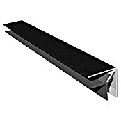 HB Composite Hoekprofiel 2-delig (l x b x h: 6.000 x 50 x 50 mm, Pvc, Zwart) | BAUHAUS