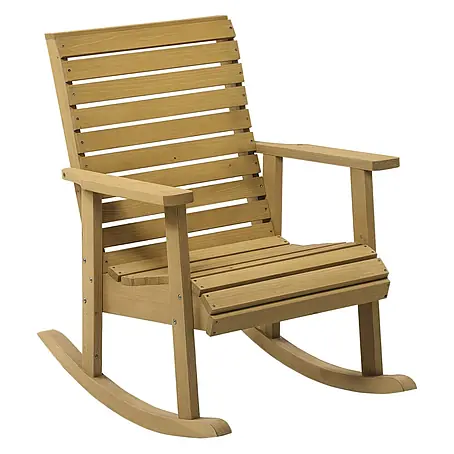 Outsunny  Garten-Schaukelstuhl