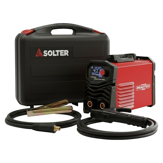 Solter Equipo de soldadura Practico 200 LD (Corriente de soldadura: 10 A - 200 A, 10 kW, 220 V - 240 V) | BAUHAUS