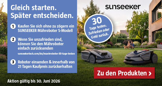 Aktion SUNSEEKER Zufriedenheitsgarantie