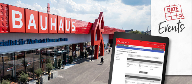 Vorführungen & Events in den BAUHAUS Fachcentren
