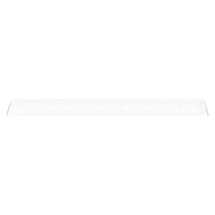 Furnicato Gewächshaus verzinkter Stahl - 24 x 3 cm, Material Seitenwand: Kunststoff, 38 mm, Grau - Transparente, leicht gewölbte Wellplatte aus Kunststoff für Dächer.