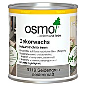 Osmo Dekorwachs (Seidengrau, 375 ml, Seidenglänzend, Naturöl-Wachs-Basis)