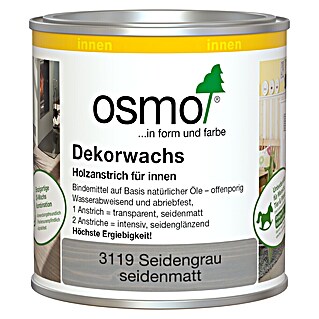 Osmo Dekorwachs (Seidengrau, 375 ml, Seidenmatt)
