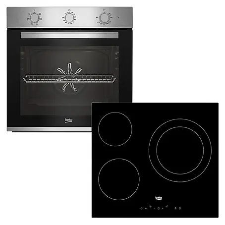 Beko  Set de horno y zona de cocción BBIE12100XD
