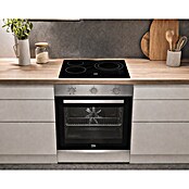 Beko Set de horno y zona de cocción BBIE12100XD (Volumen horno: 66 l, Número de zonas de temperatura: 3 ud., Acero inoxidable/Negro) | BAUHAUS