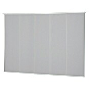 Viewtex Panel japonés Screen  (Gris,  79% PVC y 21% poliéster, An x Al: 238 x 270 cm)