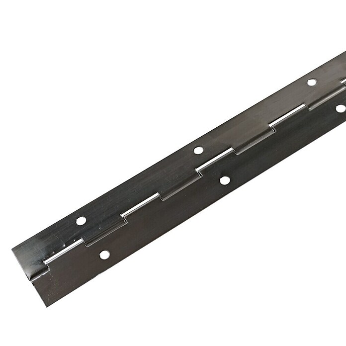 M.Pascual Bisagra de piano (L x An: 480 x 32 mm, Acero inoxidable) | BAUHAUS