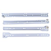 Guía para cajones (22 mm - 350 mm, Blanco, 2 ud., Extracción parcial) | BAUHAUS