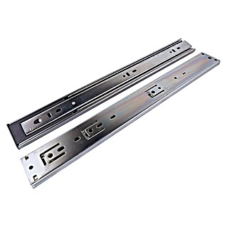 Guía para cajones (45 mm - 450 mm, 2 ud., Extracción total)