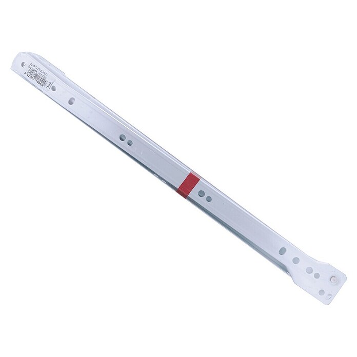 Guía para cajones (22 mm - 400 mm, Blanco, 2 ud., Extracción parcial) | BAUHAUS