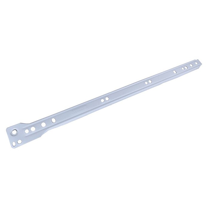 Guía para cajones (22 mm - 400 mm, Blanco, 2 ud., Extracción parcial) | BAUHAUS