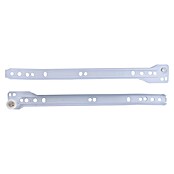 Guía para cajones (22 mm - 300 mm, Blanco, 2 ud., Extracción parcial) | BAUHAUS