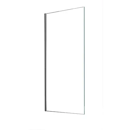 Glasdeals  Badewannenaufsatz Badewannenaufsatz STURDO 70 x 140 cm 6 mm ESG Klarglas fix