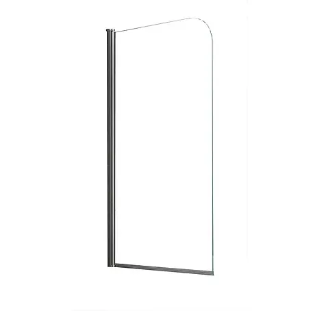 Glasdeals  Badewannenaufsatz Badewannenaufsatz WELLNESS 80 x 140 cm 6 mm ESG Klarglas