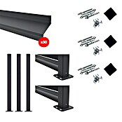 Set de valla de protección Ventia (L x Al: 160 x 150 cm, Antracita, 14 pzs.) | BAUHAUS