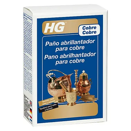 HG  Paño para pulir abrillantador cobre