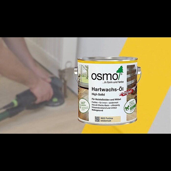 Osmo High Solid Hartwachsöl Effekt 3041 (Natural, 750 ml, Matt) | BAUHAUS