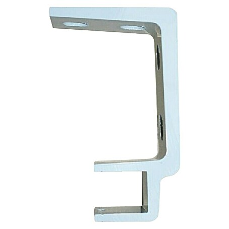 Solid Elements Wand- & Deckenhalter (215 x 60 x 130 mm, Lichtgrau, Passend für: Solid Elements Gelenkarmmarkisen)