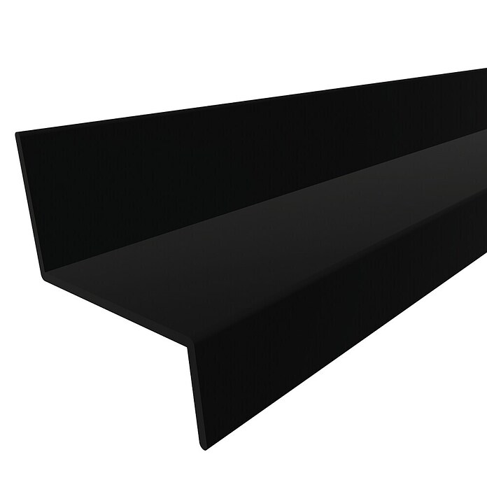 HB Composite Z-profiel (l x b x h: 50 x 20 x 30 mm, Dikte: 17 mm, Pvc, Zwart) | BAUHAUS