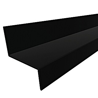HB Composite Z-profiel (l x b x h: 50 x 20 x 30 mm, Dikte: 17 mm, Pvc, Zwart)