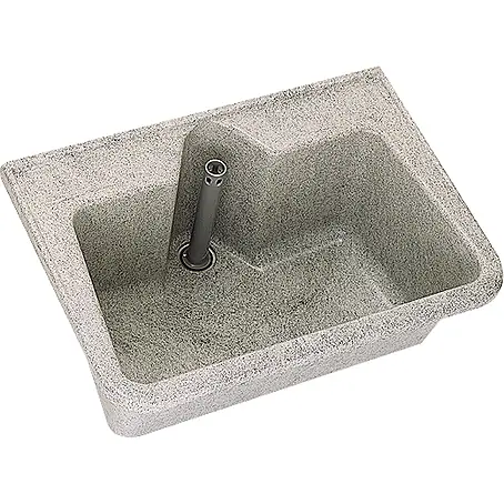 KWC  Waschbecken KWC AR Mehrzweckbecken, SIRIUS, GFK, 700x320x495 mm, decorgrau