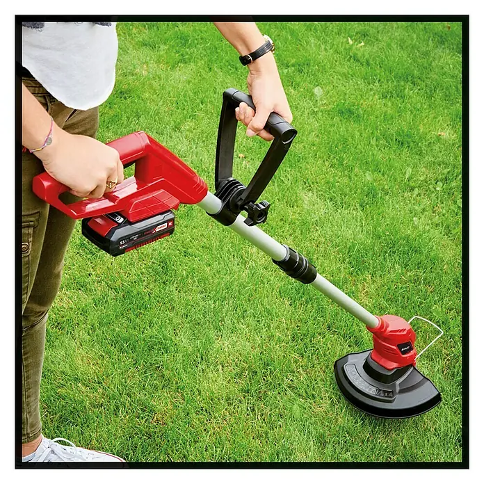 Einhell Power X-Change 18V Akku-Rasentrimmer GC-CT 18/24 Li-Solo - 18 V, Li-Ionen, Ohne Akku - Die Akku-Rasentrimmer erleichtern die Gartenarbeit. Mühelos trimmen mit dem Trimmer und genießen Sie einen schönen Garten.