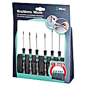 Wera Schraubendreher-Satz Kraftform Micro 2035/6 (6-tlg.)