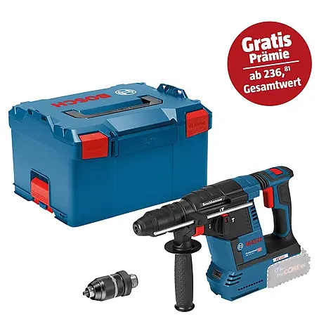 Bosch Professional AMPShare 18V Akku-Kombihammer Pro Heavy Duty GBH 18V-26F