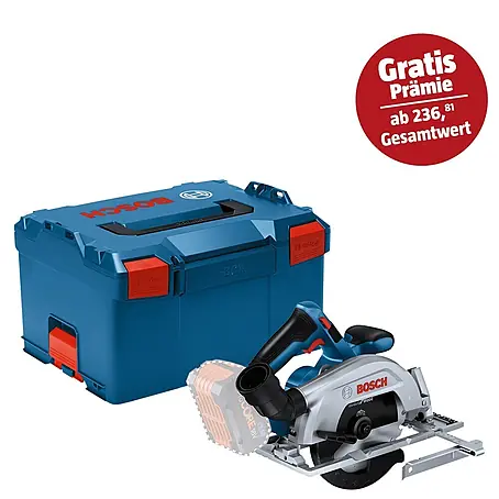 Bosch Professional AMPShare 18V Akku-Handkreissäge GKS 18V-57-2 Pro Solo