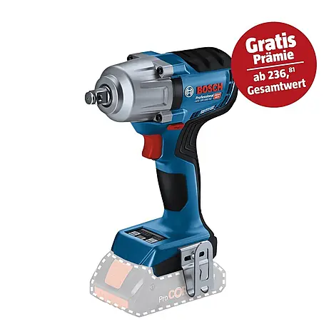 Bosch Professional AMPShare 18V Akku-Drehschlagschrauber GDS 18V-450 HC