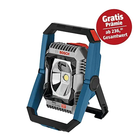 Bosch Professional AMPShare 18V LED-Akkustrahler PRO GLI18V-3000