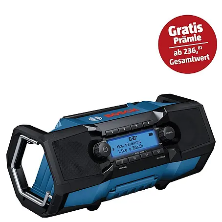Bosch Professional AMPShare 18V Akku-Radio GPB 18V- 3 SC