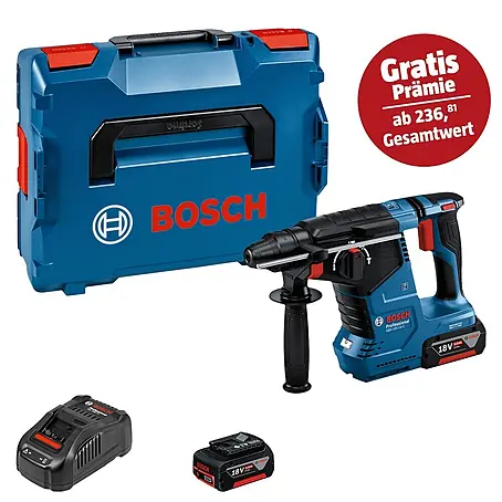 Bosch Professional AMPShare 18V Akku-Kombihammer GBH 18V-24 C