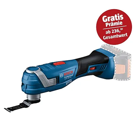Bosch Professional AMPShare 18V Akku-Multifunktionswerkzeug GOP 18V-34