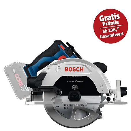 Bosch Professional AMPShare 18V Akku-Handkreissäge GKS 18V-68-2 SOLO